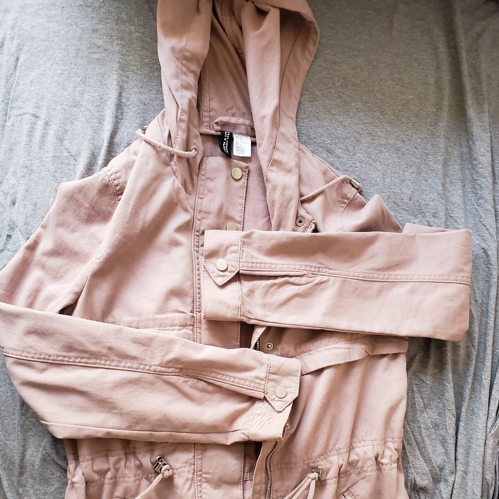 Mauve Army Jacket